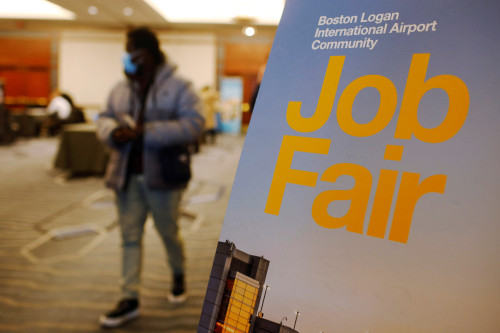 US job openings increase in November; hiring falls